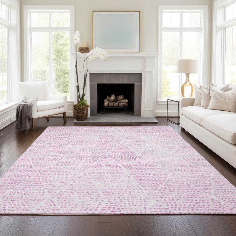 Chantille ACN591 Pink 10' x 14' Rug. Picture 6