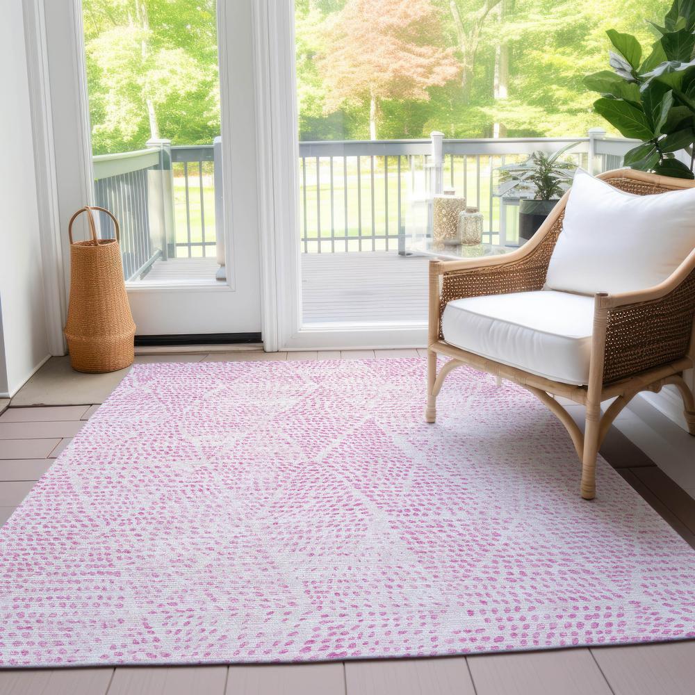 Chantille ACN591 Pink 10' x 14' Rug. Picture 7