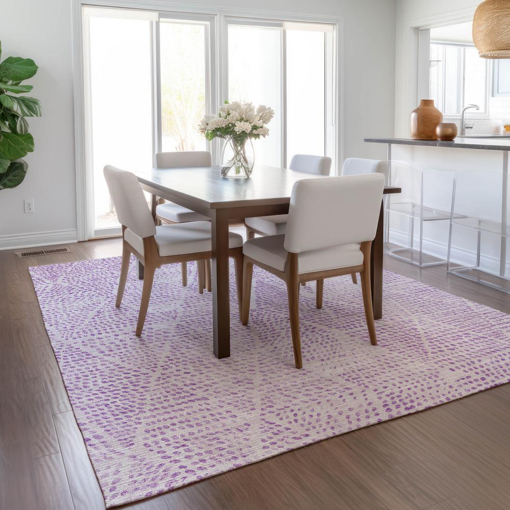 Chantille ACN591 Purple 10' x 14' Rug. Picture 7
