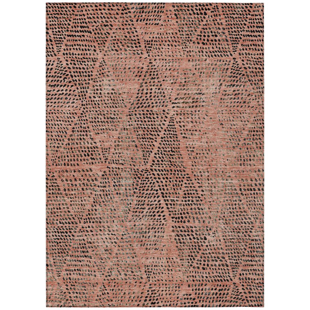 Chantille ACN591 Orange 10' x 14' Rug. Picture 1