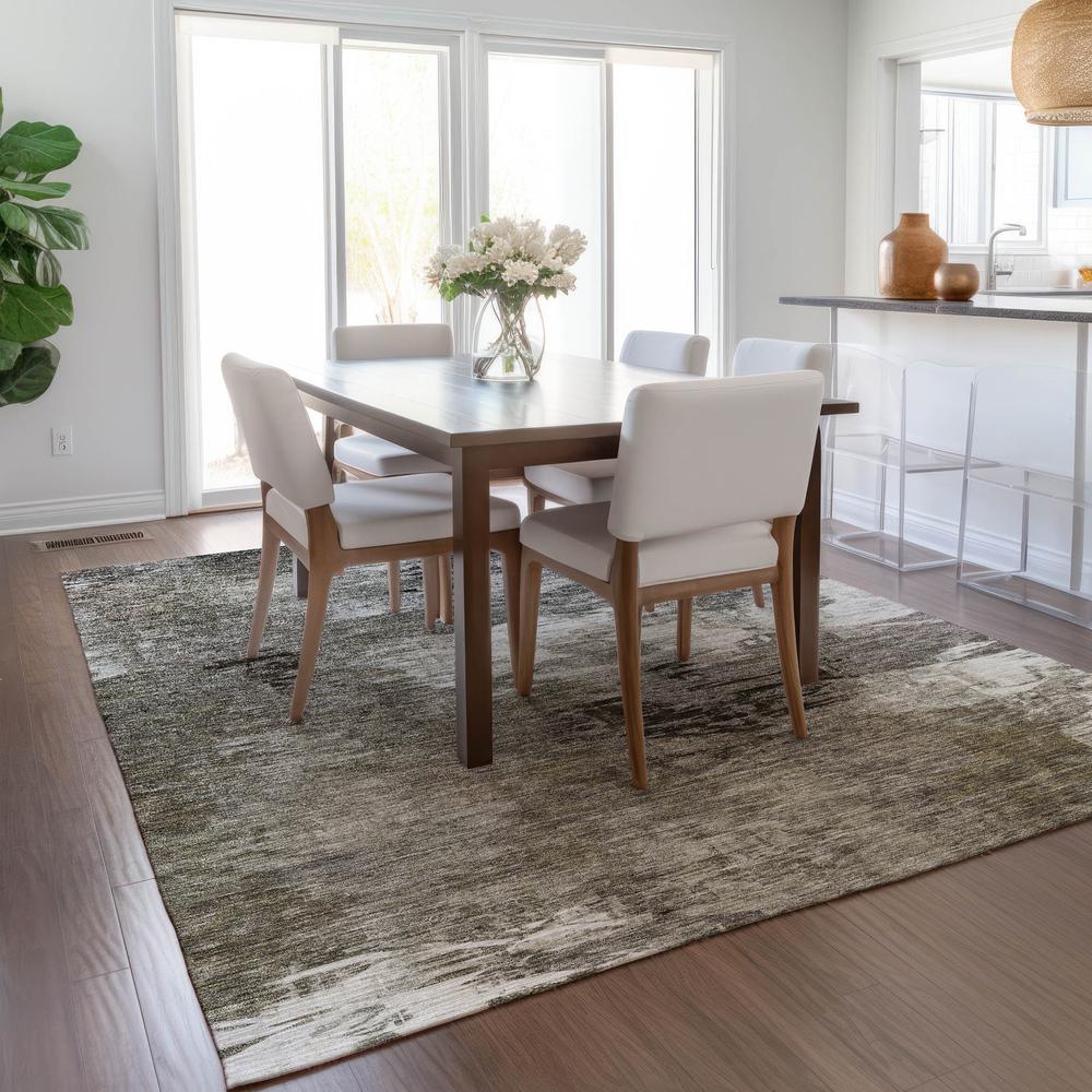 Chantille ACN597 Brown 10' x 14' Rug. Picture 7