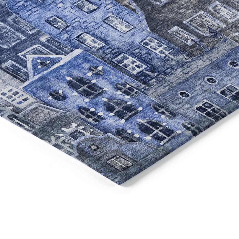 Chantille ACN600 Blue 8' x 8' Rug. Picture 3