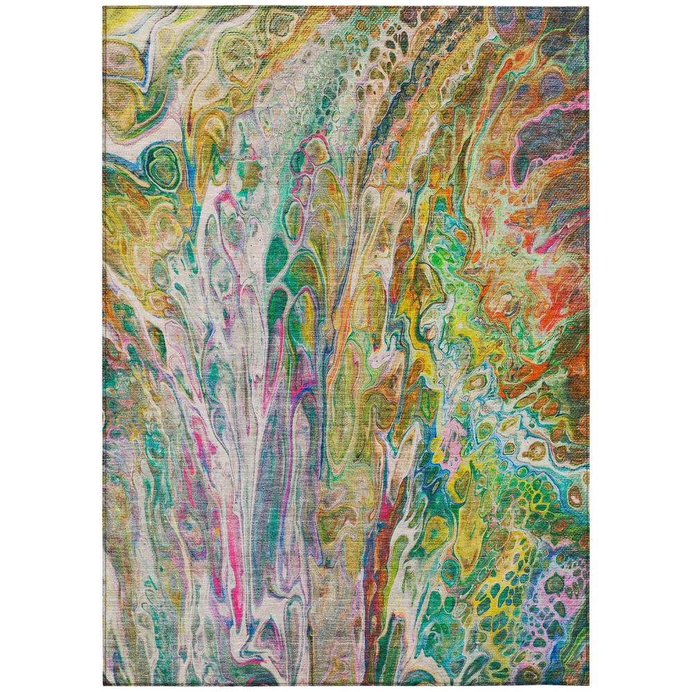 Chantille ACN602 Green 10' x 14' Rug. Picture 1