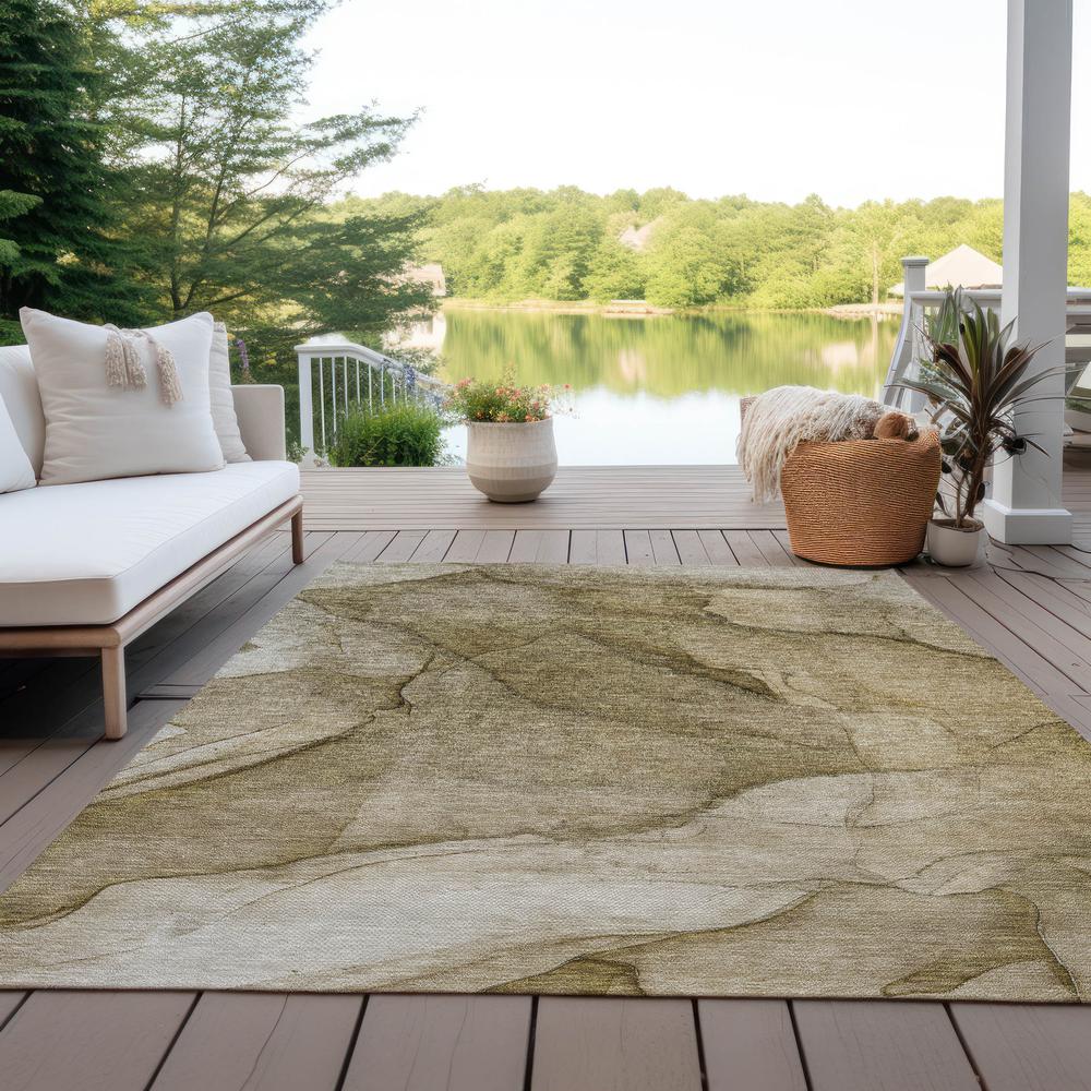 Chantille ACN607 Brown 5' x 7'6" Rug. Picture 9