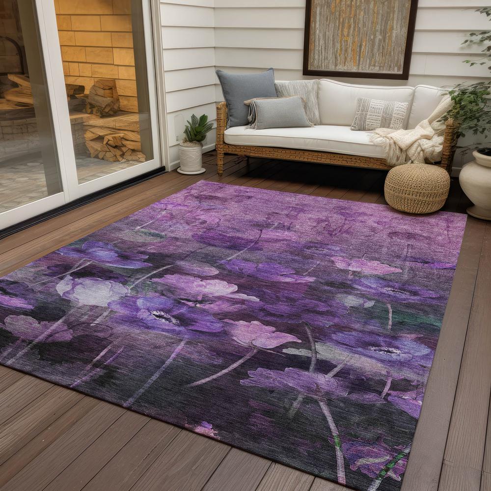 Chantille ACN613 Purple 5' x 7'6" Rug. Picture 9