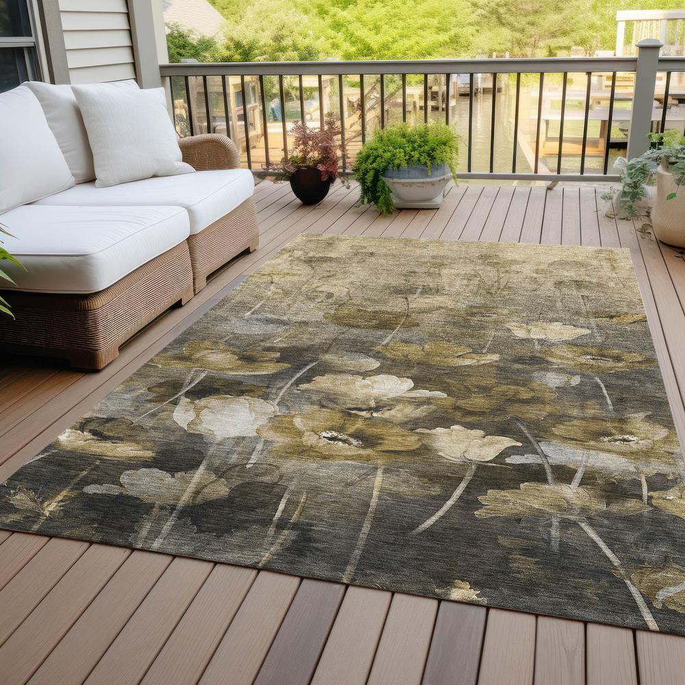 Chantille ACN613 Brown 5' x 7'6" Rug. Picture 9