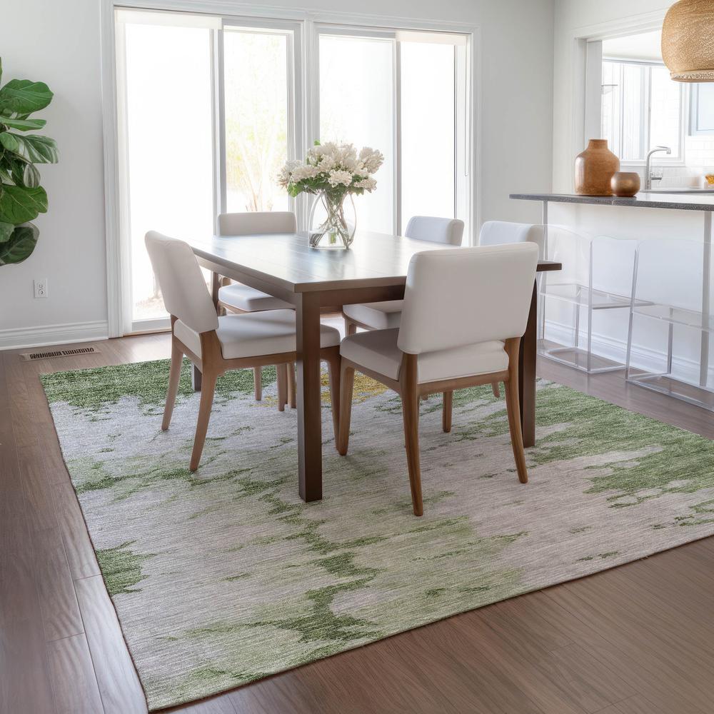 Chantille ACN614 Green 10' x 14' Rug. Picture 7