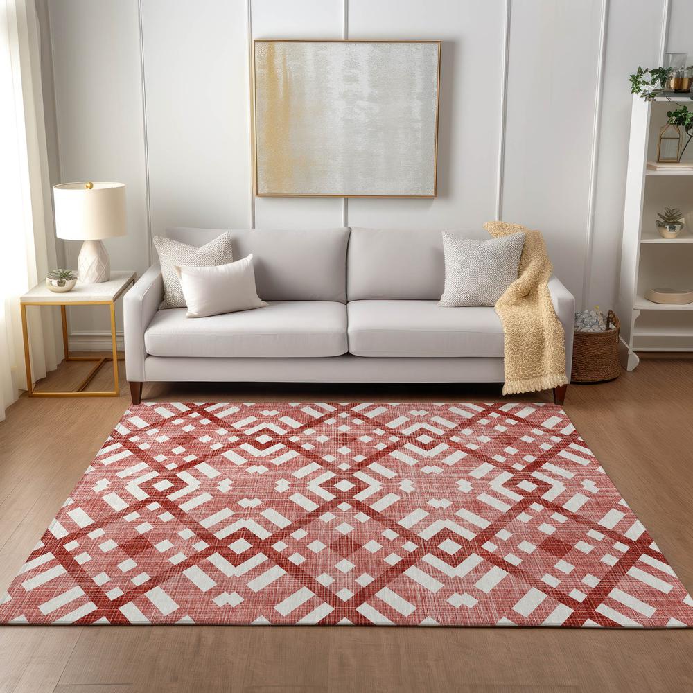 Chantille ACN616 Red 10' x 14' Rug. Picture 6