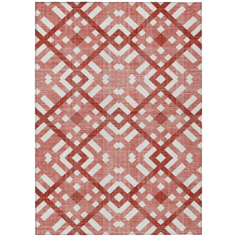 Chantille ACN616 Red 10' x 14' Rug. Picture 1