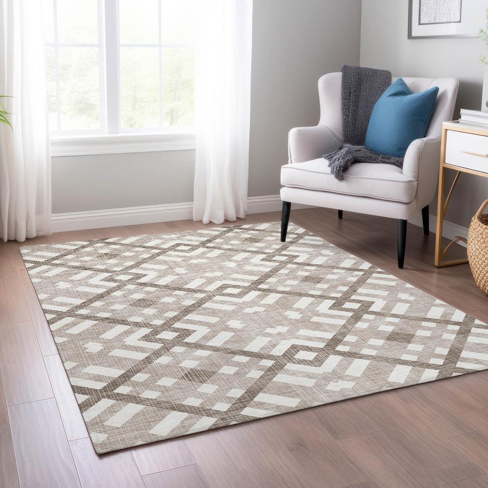 Chantille ACN616 Brown 10' x 14' Rug. Picture 6
