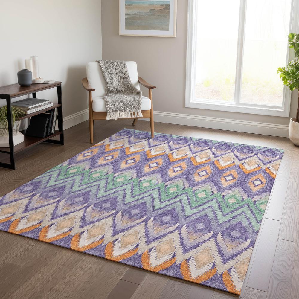 Chantille ACN617 Purple 10' x 14' Rug. Picture 6