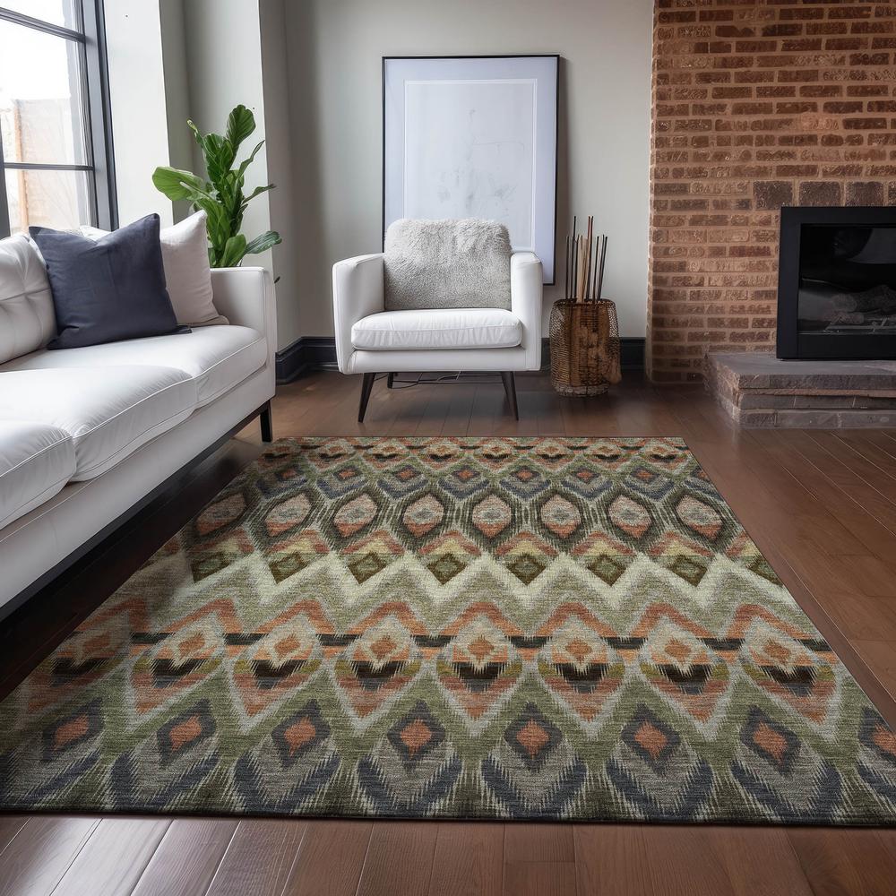 Chantille ACN617 Brown 10' x 14' Rug. Picture 6