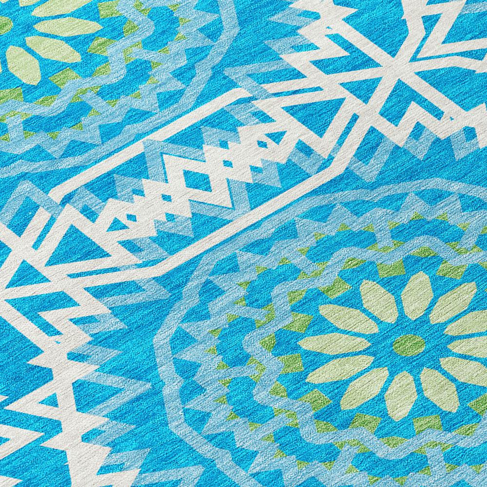 Chantille ACN619 Blue 8' x 8' Rug. Picture 5