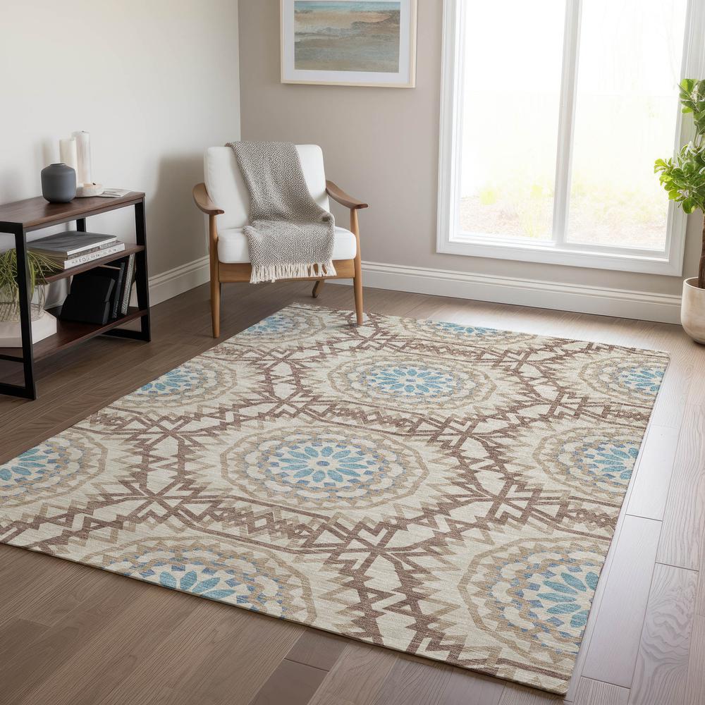 Chantille ACN619 Brown 10' x 14' Rug. Picture 6