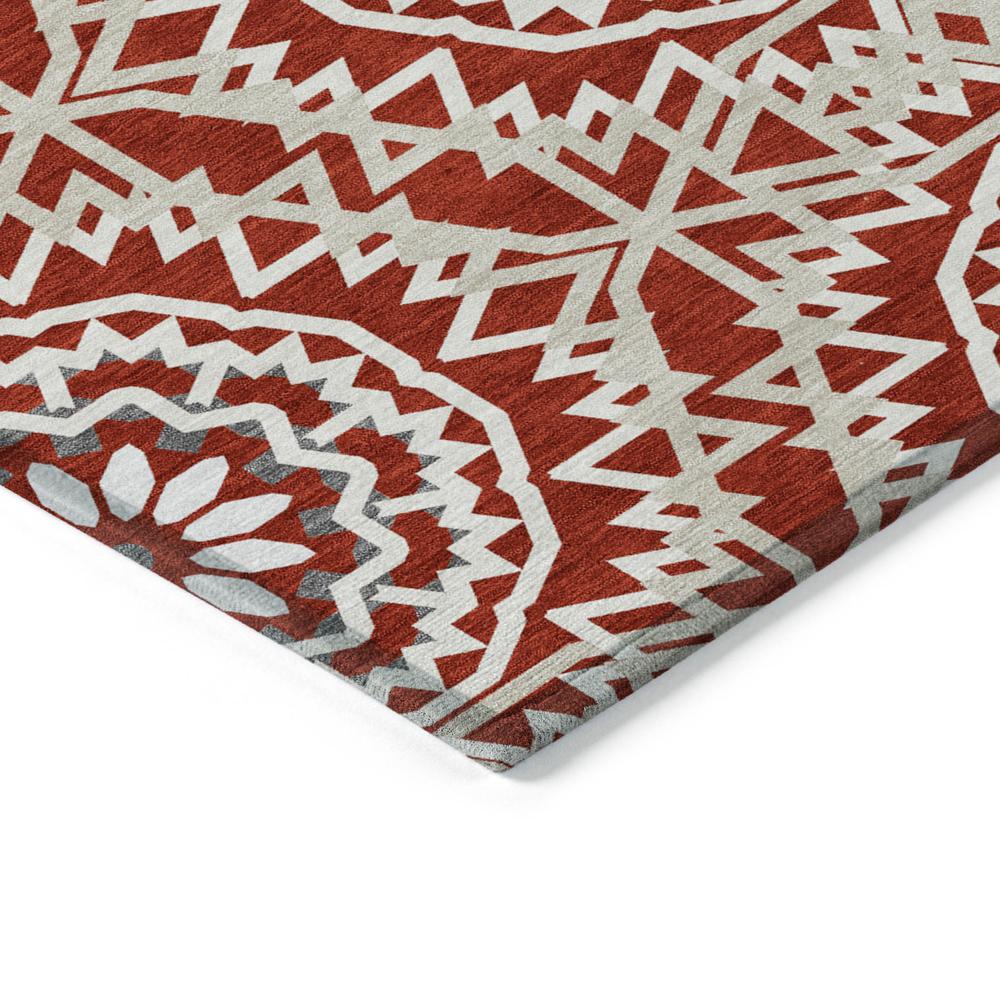 Chantille ACN619 Red 8' x 8' Rug. Picture 3