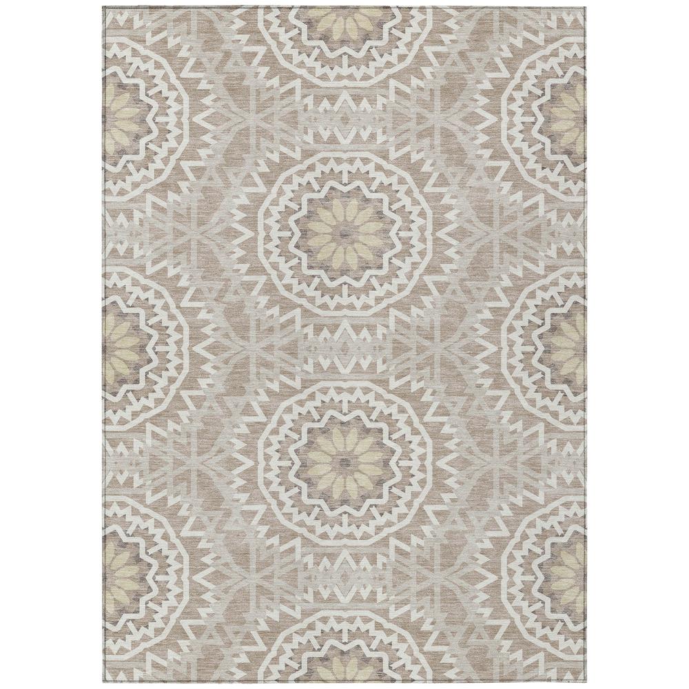 Chantille ACN619 Brown 10' x 14' Rug. Picture 1