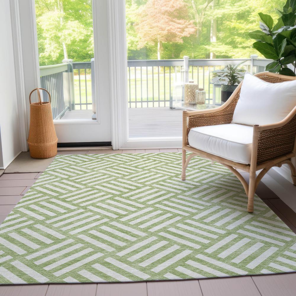 Chantille ACN620 Green 10' x 14' Rug. Picture 7