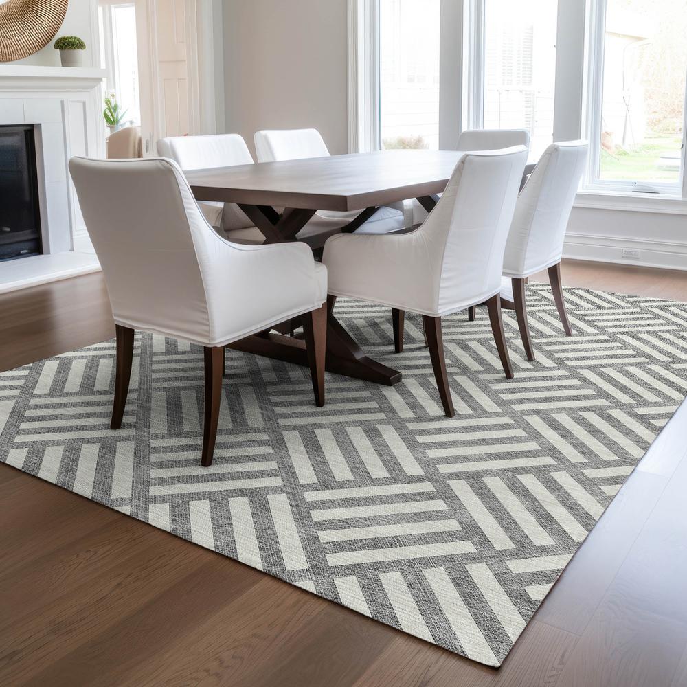 Chantille ACN620 Gray 10' x 14' Rug. Picture 6
