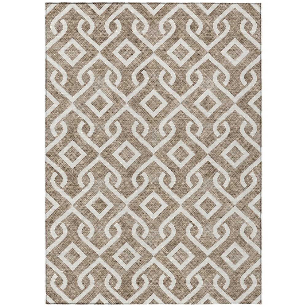 Chantille ACN621 Brown 10' x 14' Rug. Picture 1