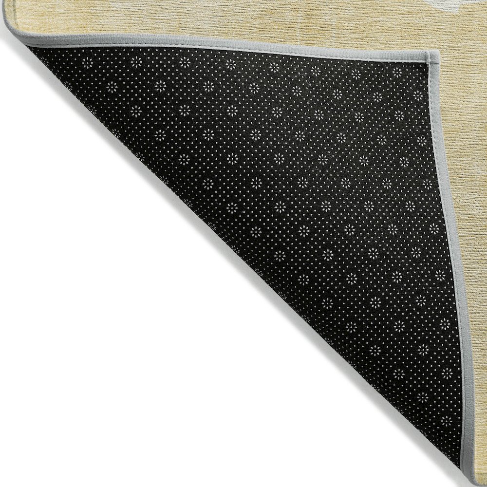Chantille ACN627 Gold 8' x 8' Rug. Picture 2