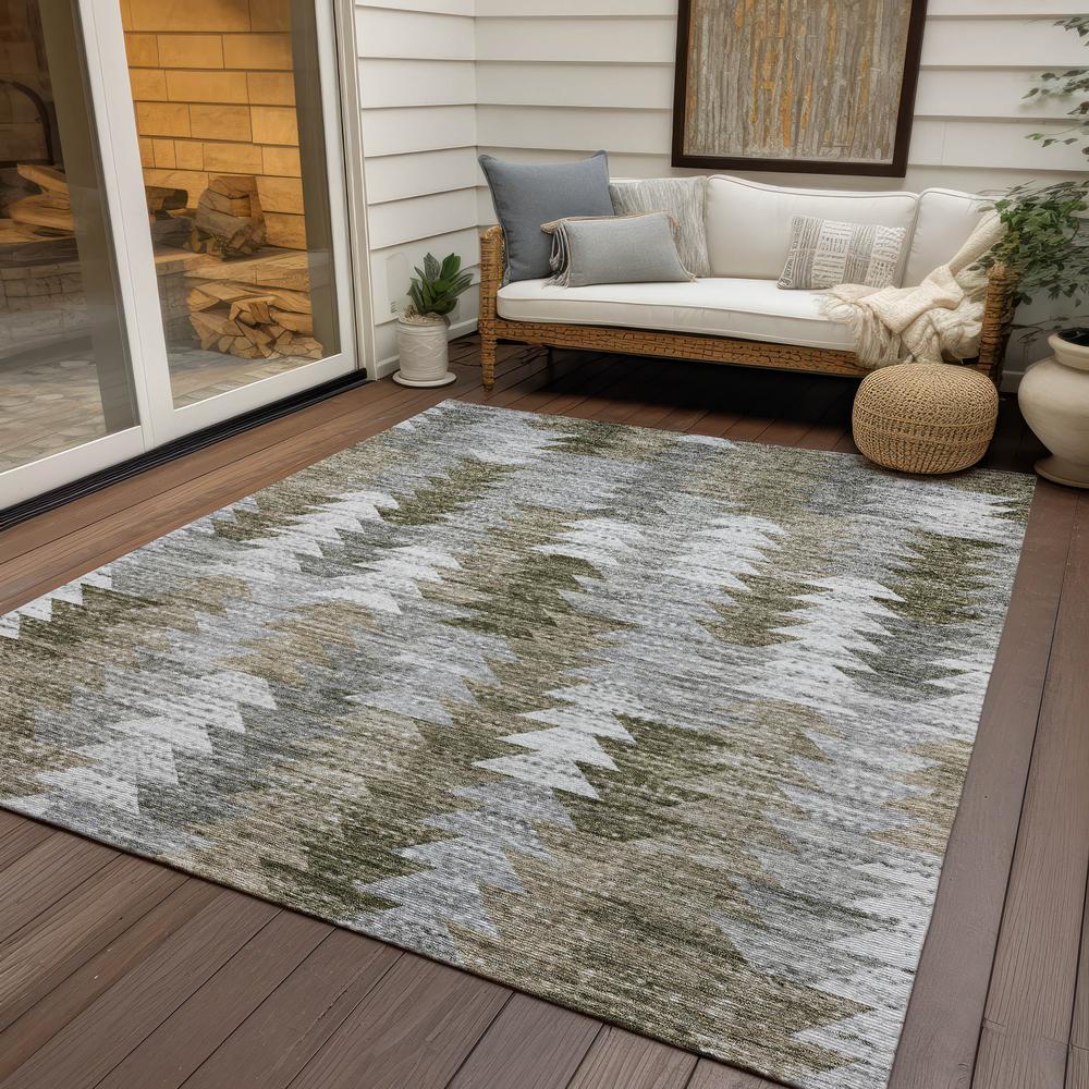 Chantille ACN632 Brown 5' x 7'6" Rug. Picture 9