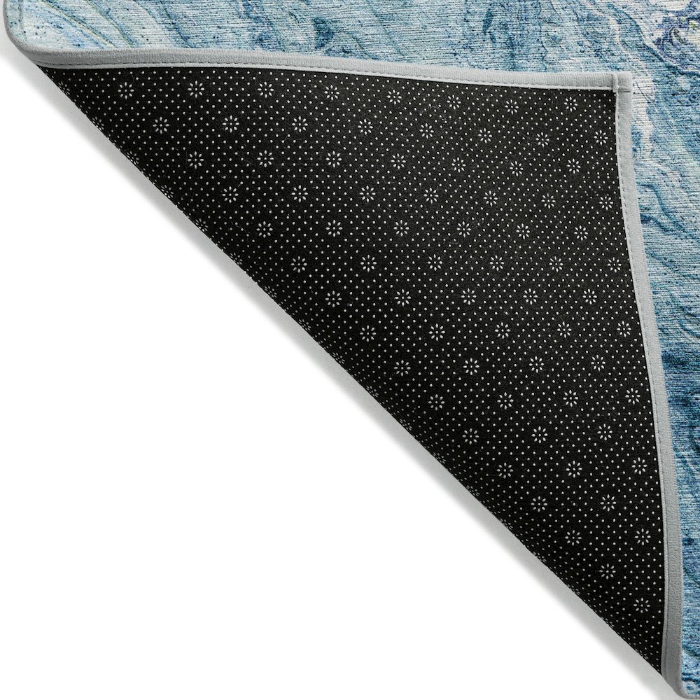 Chantille ACN640 Blue 8' x 8' Rug. Picture 2