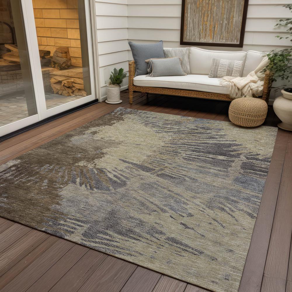 Chantille ACN645 Brown 5' x 7'6" Rug. Picture 9
