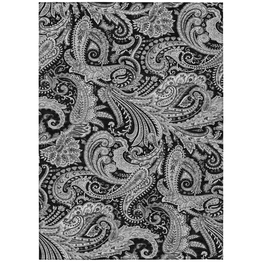 Chantille ACN654 Black 10' x 14' Rug. Picture 1