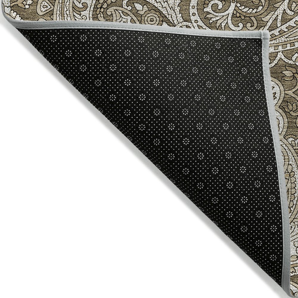 Chantille ACN654 Brown 8' x 8' Rug. Picture 2