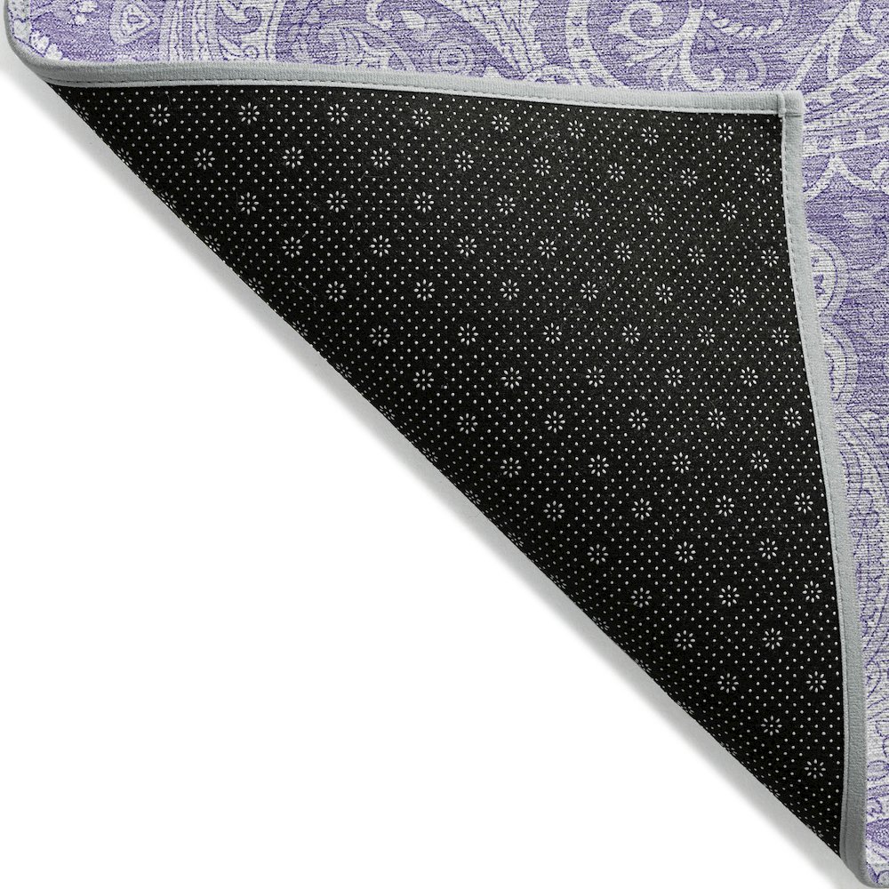 Chantille ACN654 Purple 8' x 8' Rug. Picture 2