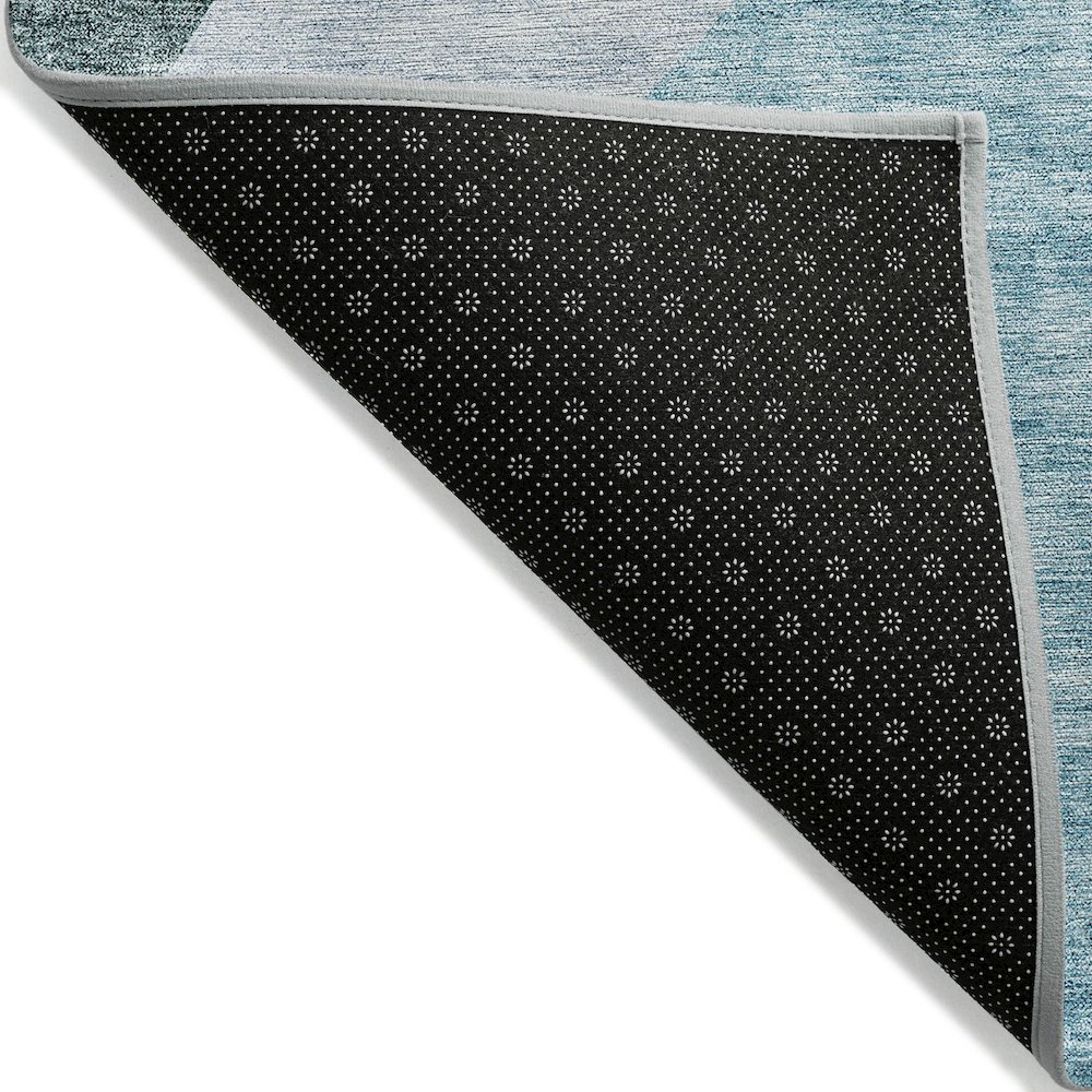 Chantille ACN665 Teal 8' x 8' Rug. Picture 2