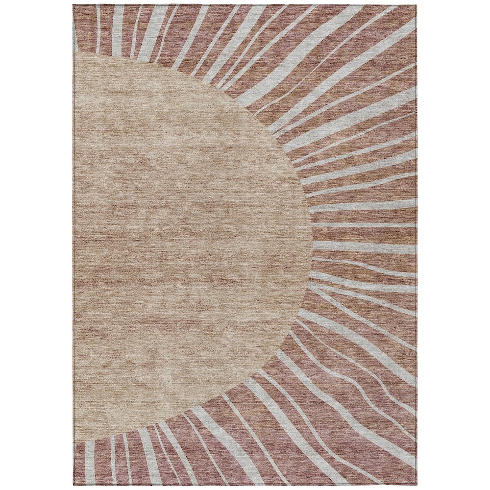 Chantille ACN668 Orange 10' x 14' Rug. Picture 1