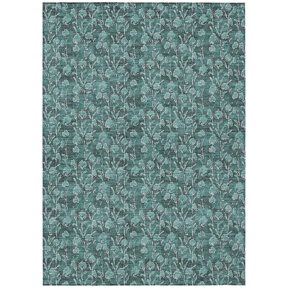 Chantille ACN692 Teal 10' x 14' Rug. Picture 1