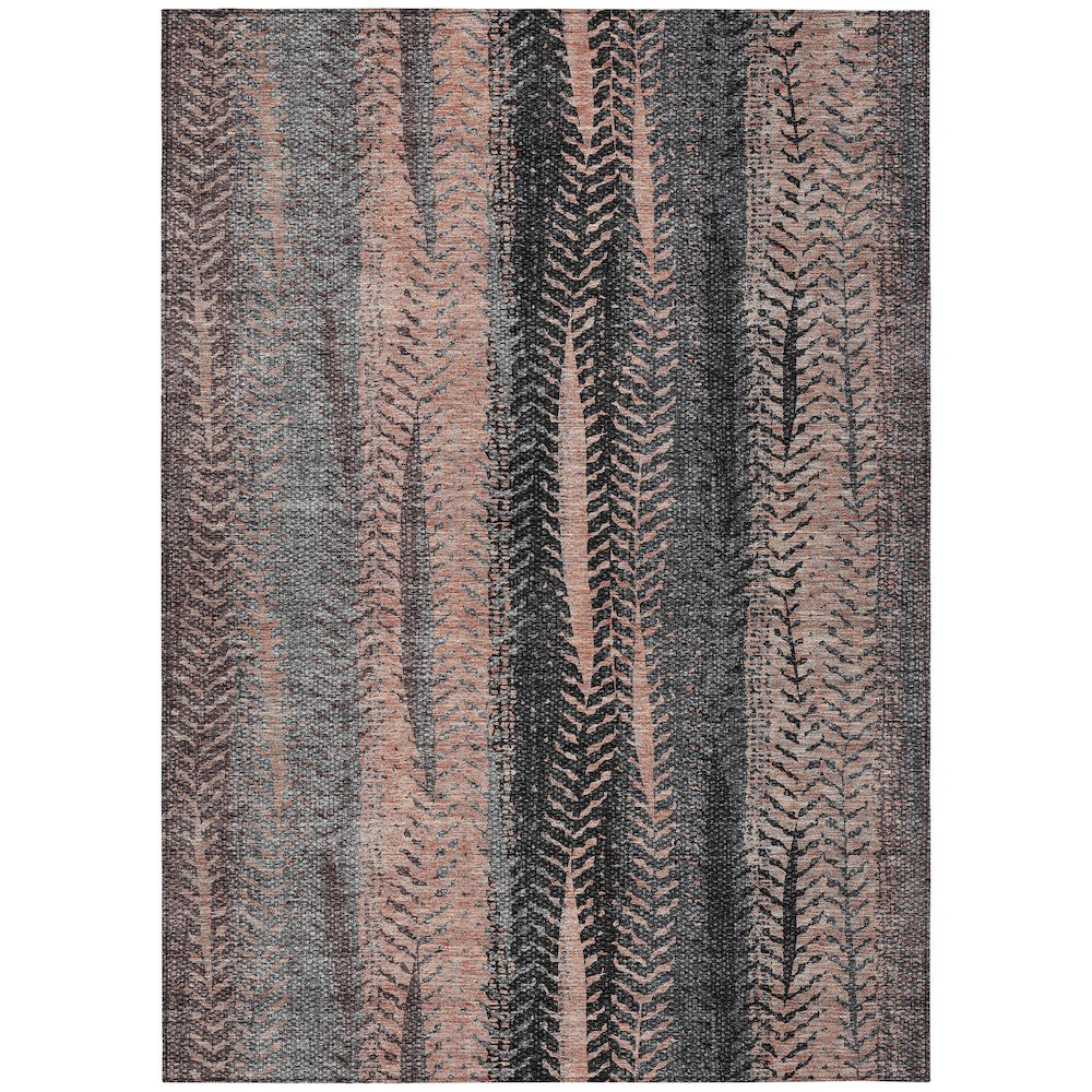 Chantille ACN693 Orange 10' x 14' Rug. Picture 1
