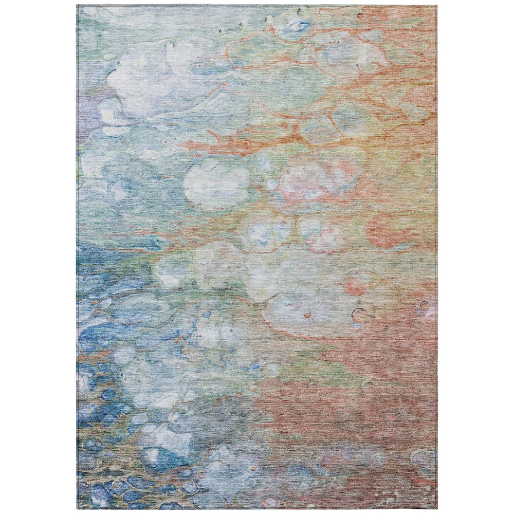 Chantille ACN698 Orange 10' x 14' Rug. Picture 1