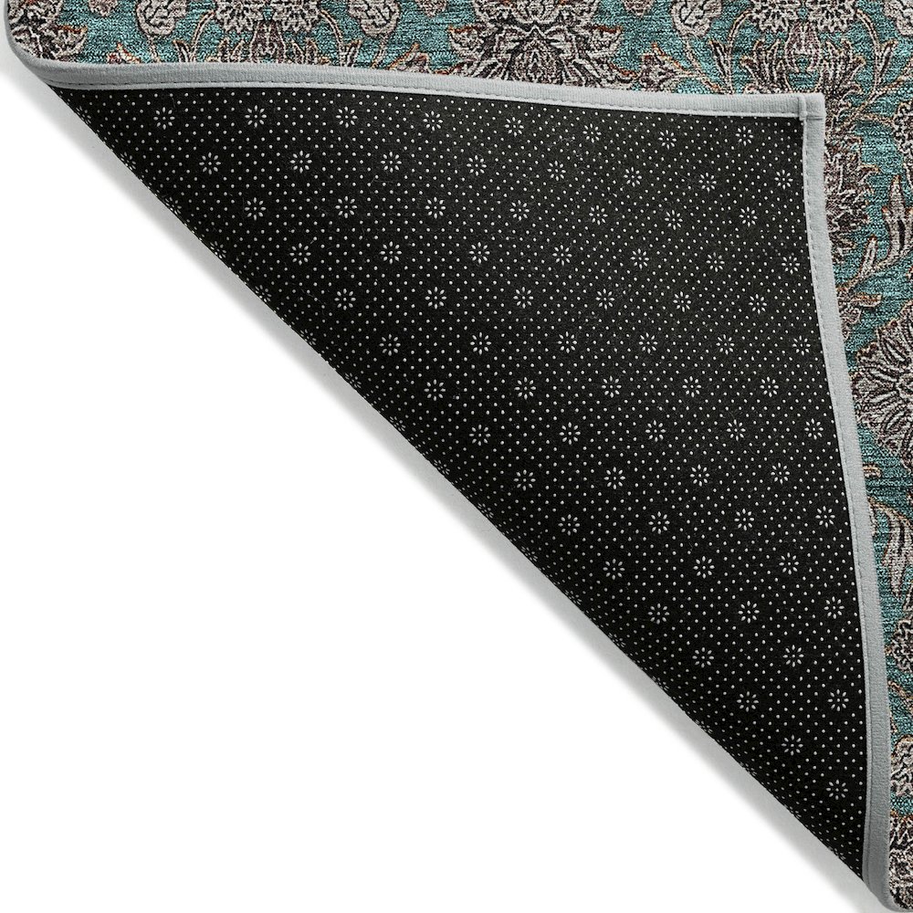 Chantille ACN702 Teal 8' x 8' Rug. Picture 2