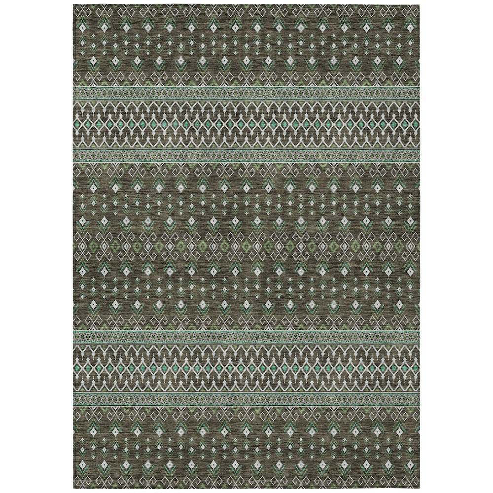 Chantille ACN708 Brown 10' x 14' Rug. Picture 1