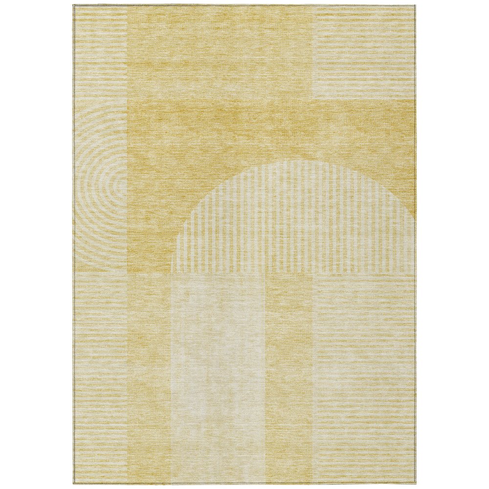 Chantille ACN711 Gold 10' x 14' Rug. Picture 1