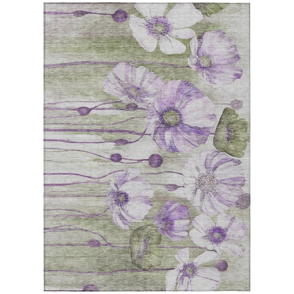 Chantille ACN712 Purple 10' x 14' Rug. Picture 1
