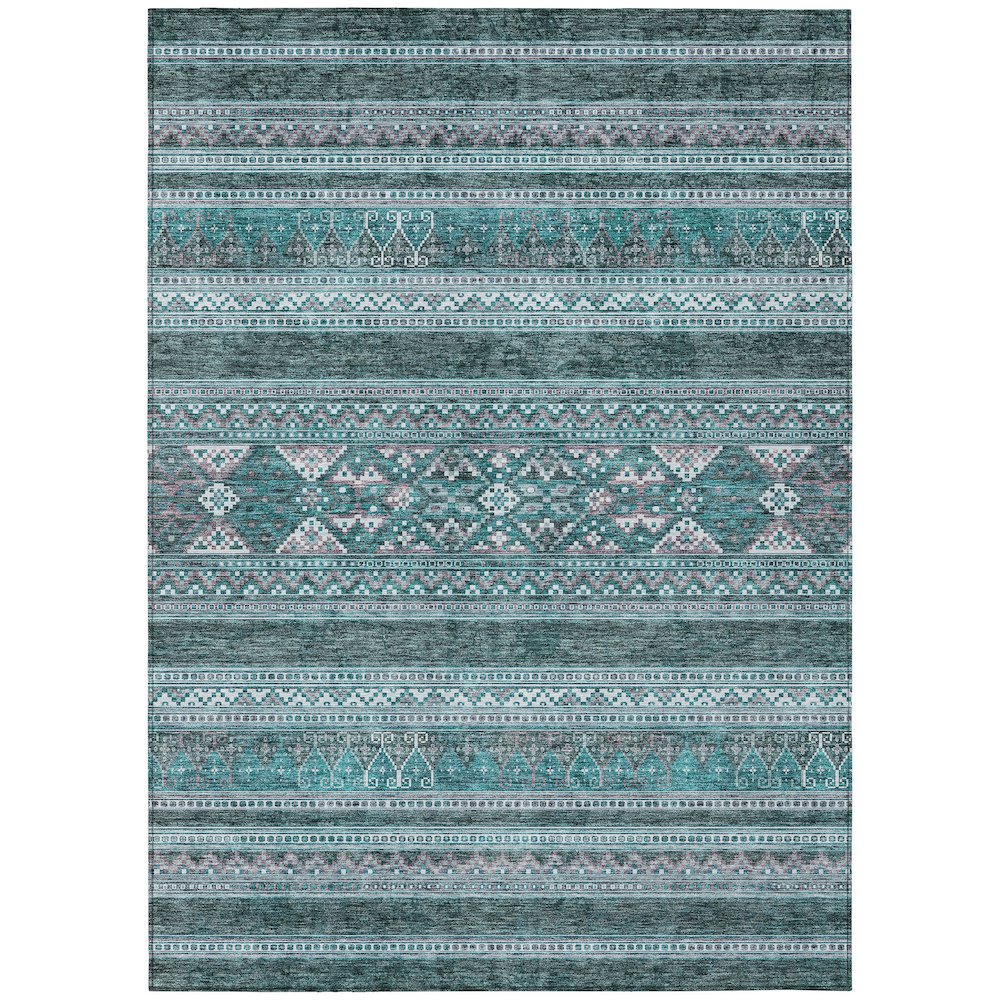 Chantille ACN714 Teal 10' x 14' Rug. Picture 1