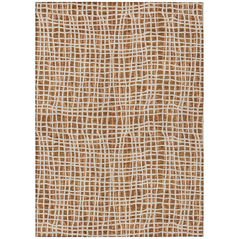 Chantille ACN729 Orange 10' x 14' Rug. Picture 1