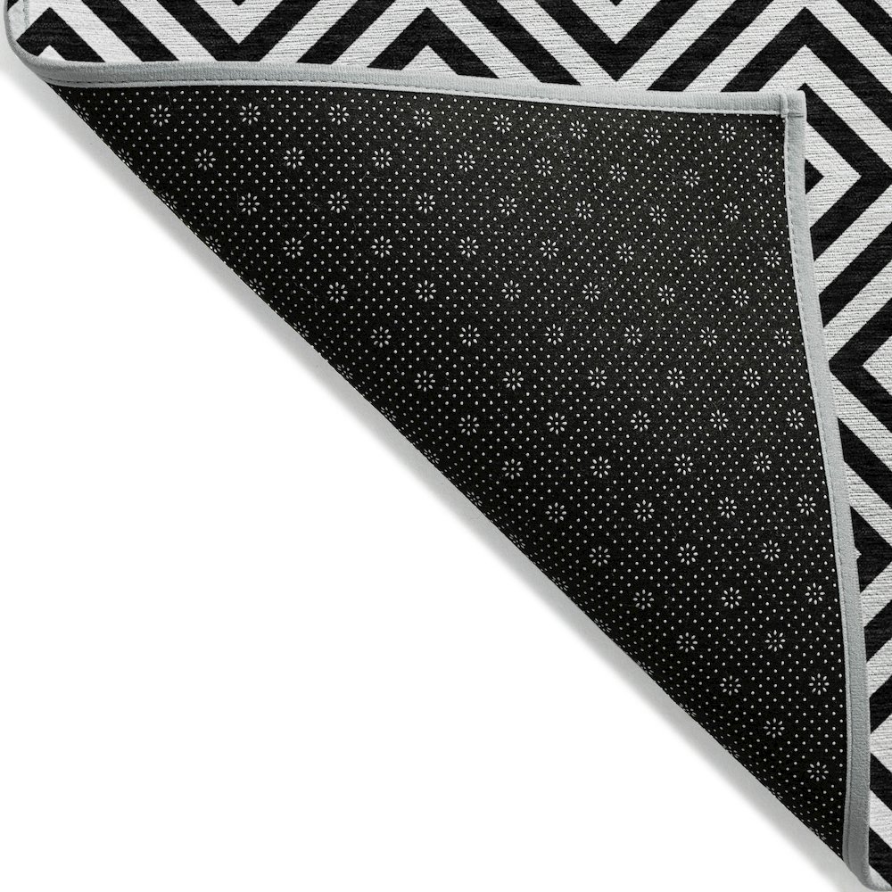 Chantille ACN731 Black 8' x 8' Rug. Picture 2