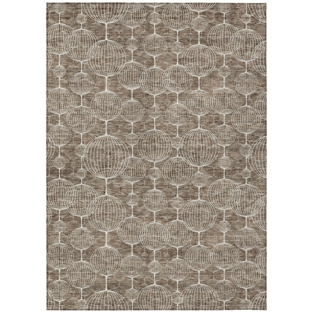 Chantille ACN732 Brown 10' x 14' Rug. Picture 1