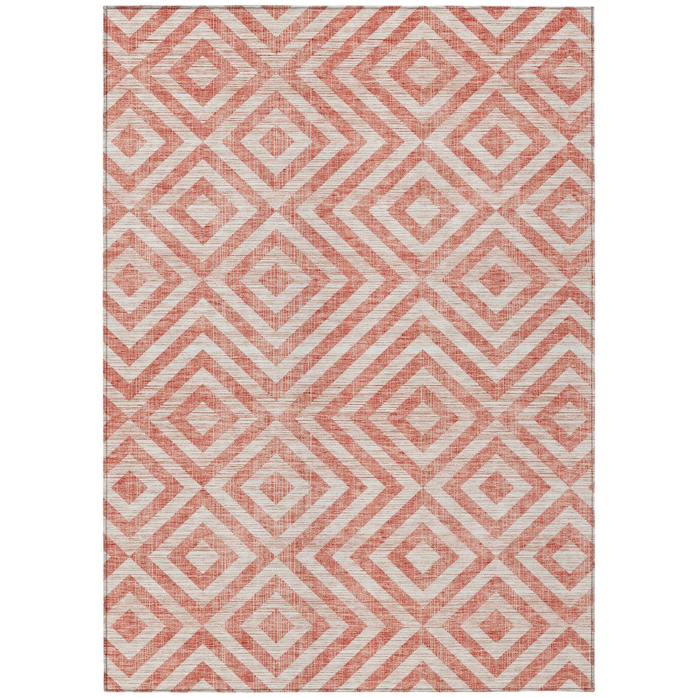 Chantille ACN733 Orange 10' x 14' Rug. Picture 1