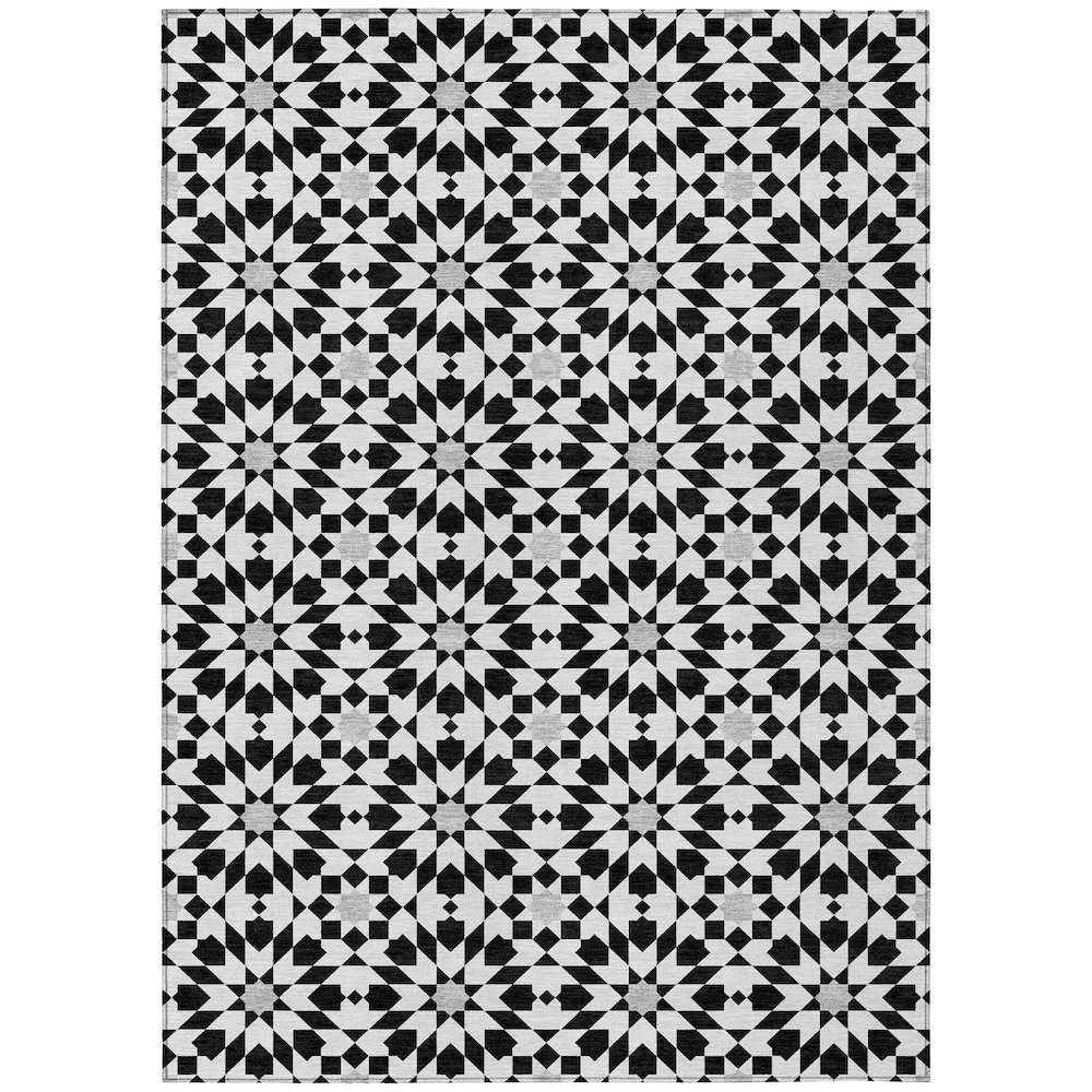 Chantille ACN734 Black 10' x 14' Rug. Picture 1