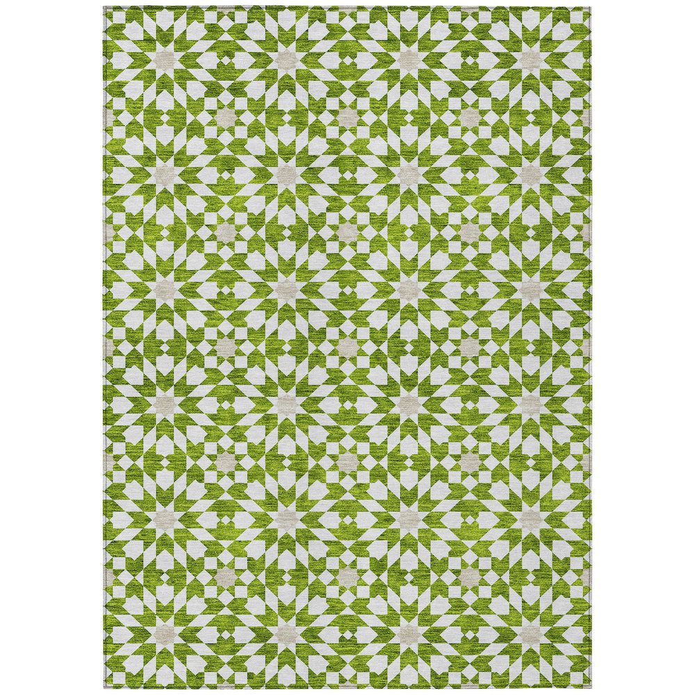 Chantille ACN734 Green 10' x 14' Rug. Picture 1