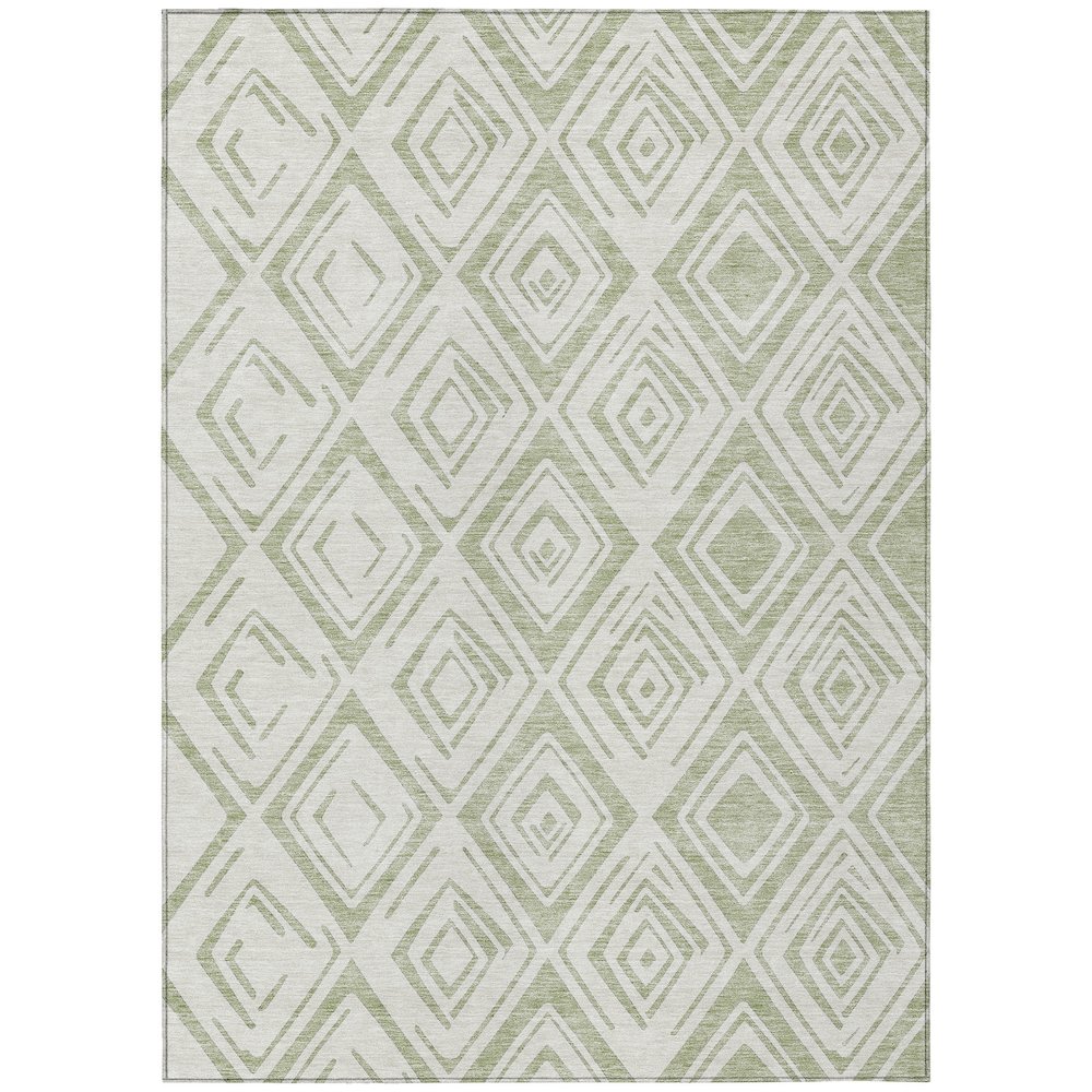 Chantille ACN737 Green 10' x 14' Rug. Picture 1