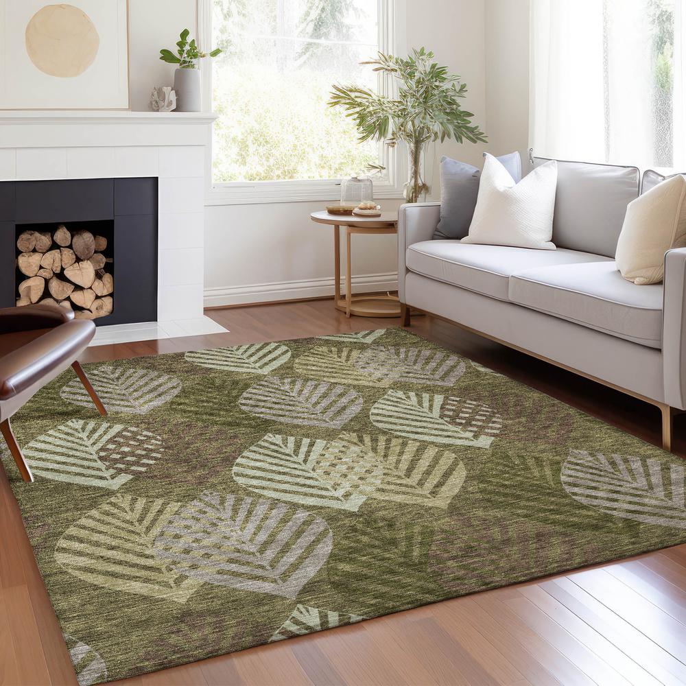 Chantille ACN744 Green 10' x 14' Rug. Picture 5