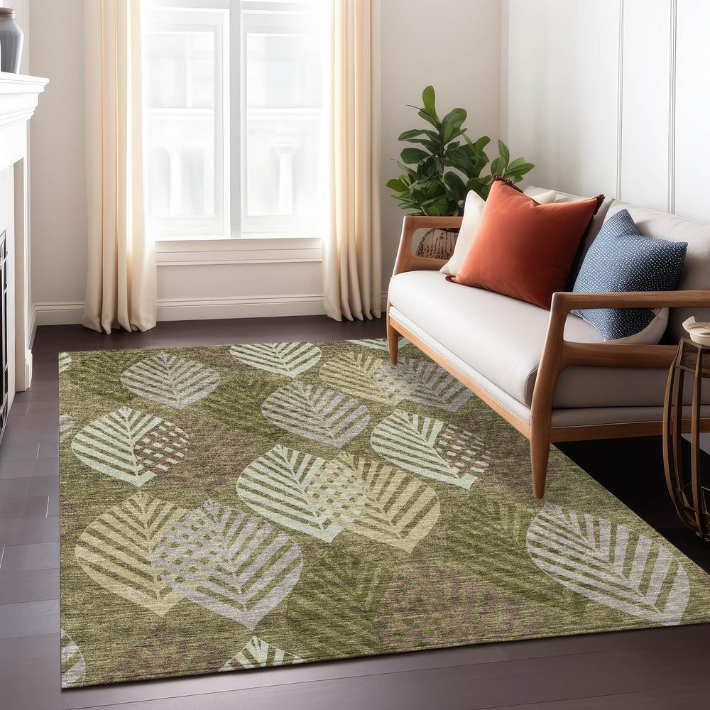 Chantille ACN744 Green 10' x 14' Rug. Picture 6
