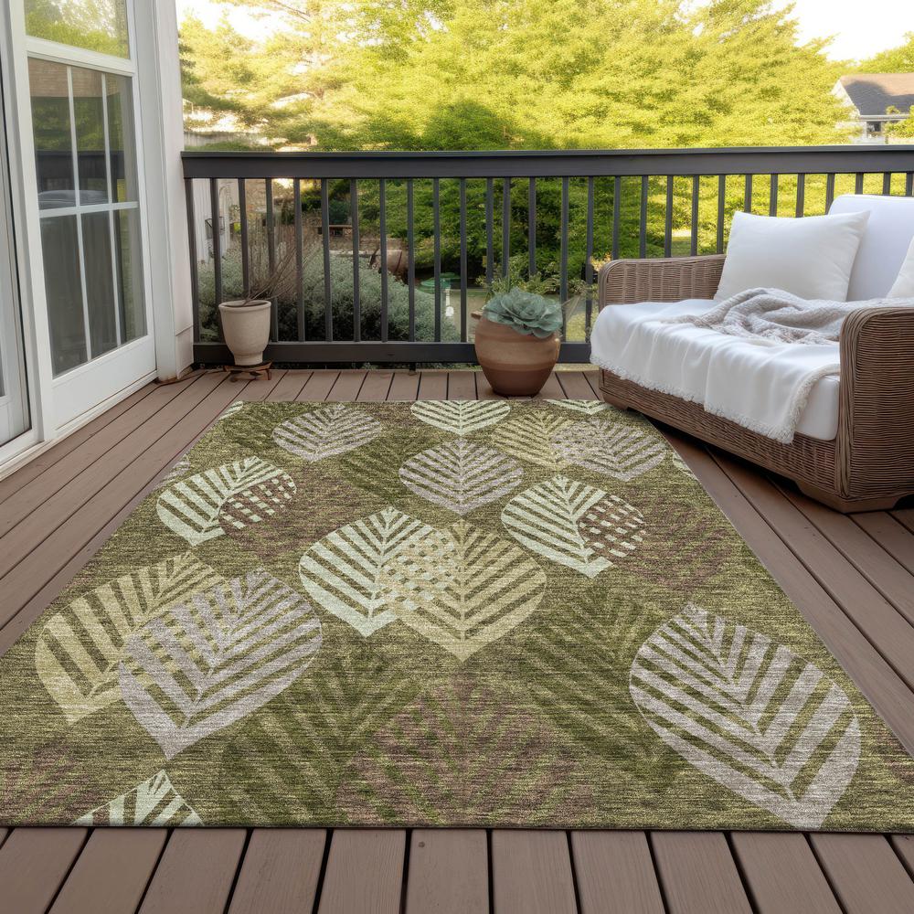 Chantille ACN744 Green 10' x 14' Rug. Picture 7